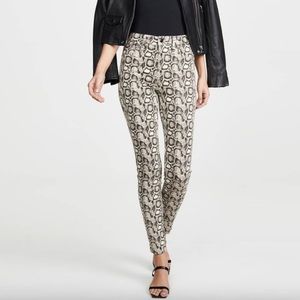 Good American Snake Print Jeans